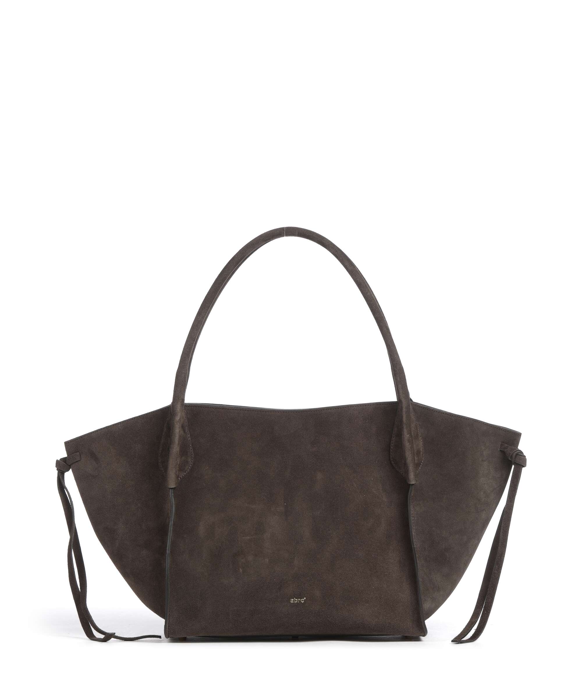Abro Suede Vibe Big Tote bag dark brown