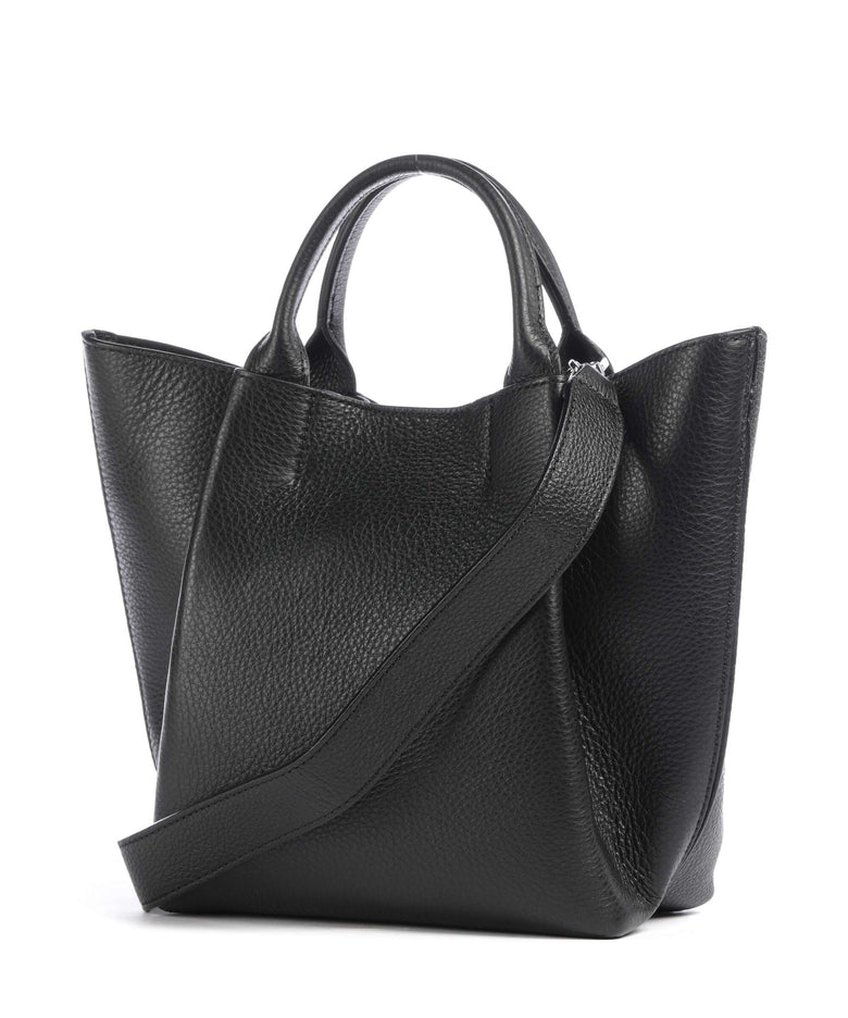Abro Agave Essential Small Handbag black/nickel