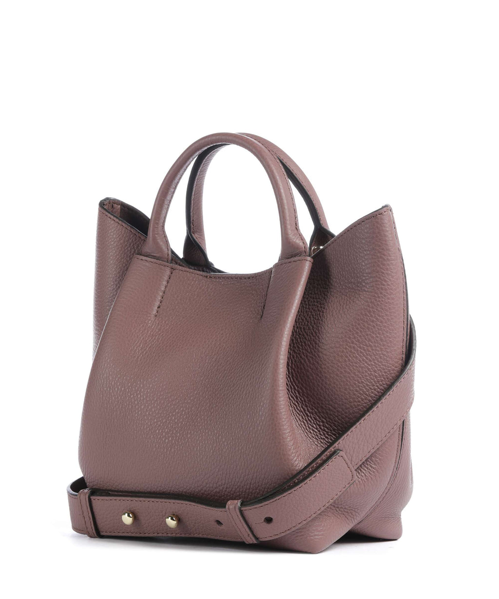 Abro Agave Essential Small Handbag rosewood