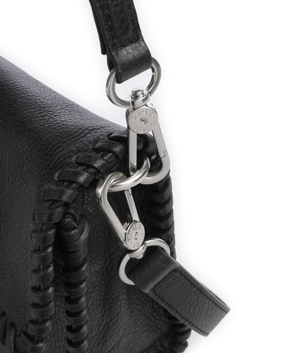 Abro Dalia Temi Stitch Shoulder bag black/nickel