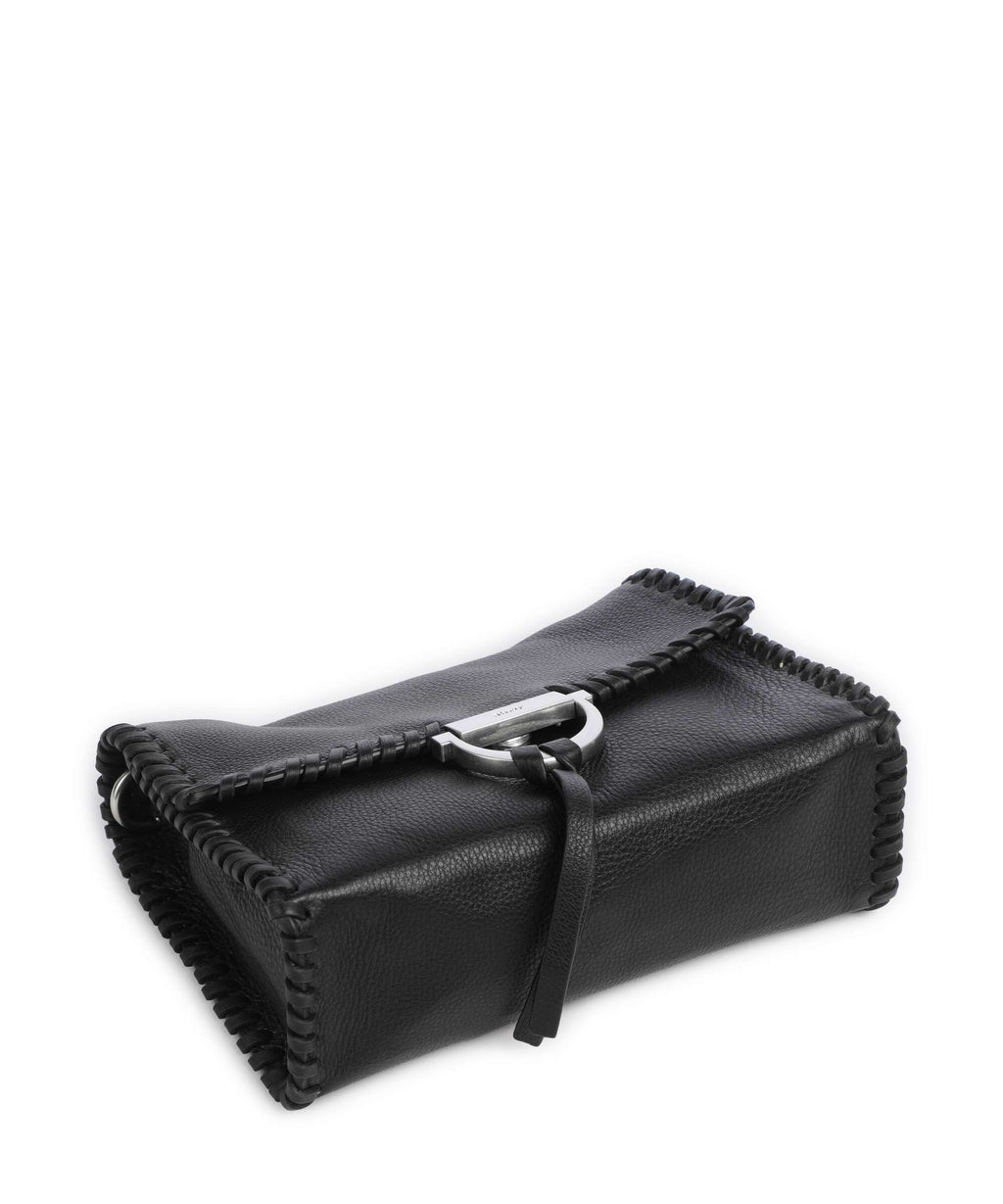 Abro Dalia Temi Stitch Shoulder bag black/nickel