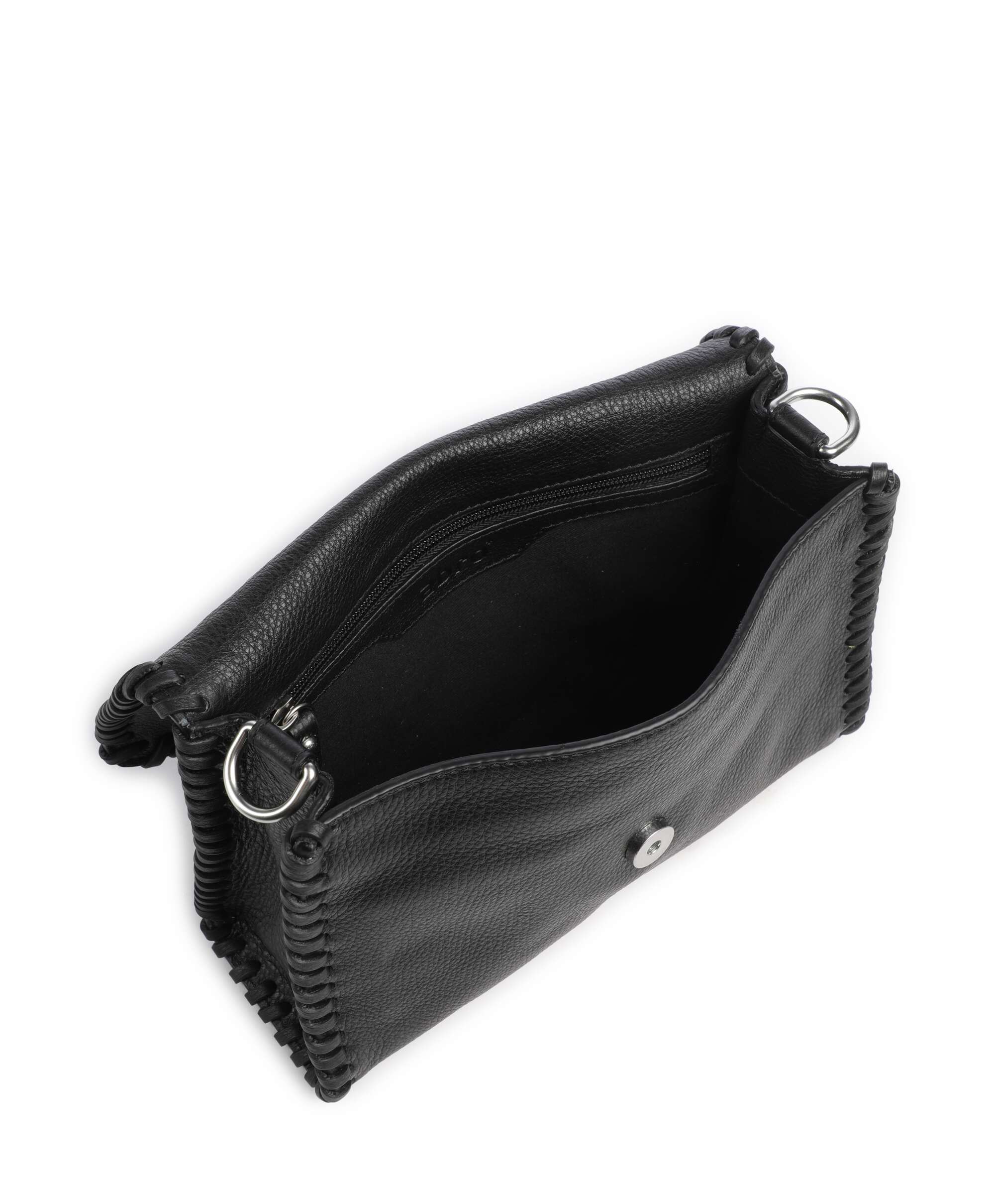 Abro Dalia Temi Stitch Shoulder bag black/nickel