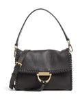Abro Dalia Temi Stitch Shoulder bag dark brown