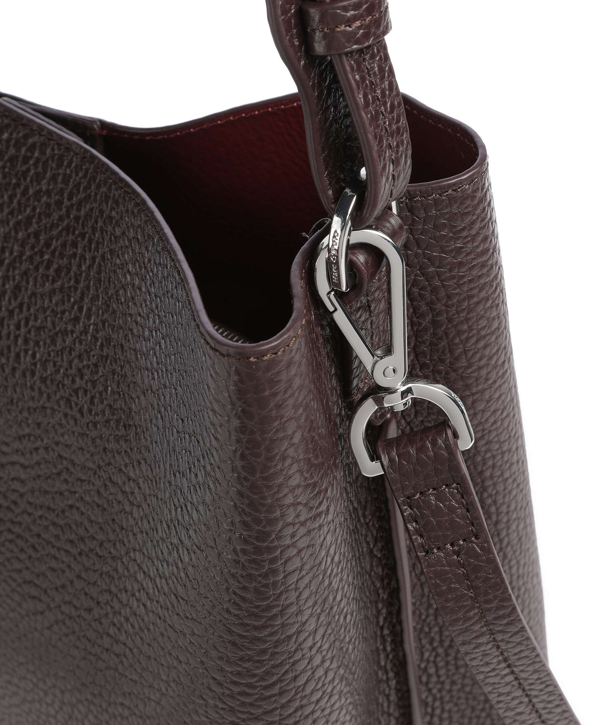Marc O'Polo Brinja M Hobo bag black cherry