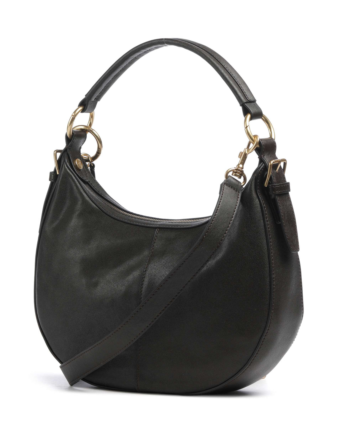 Marc O'Polo Pernille S Hobo bag burnt coffee