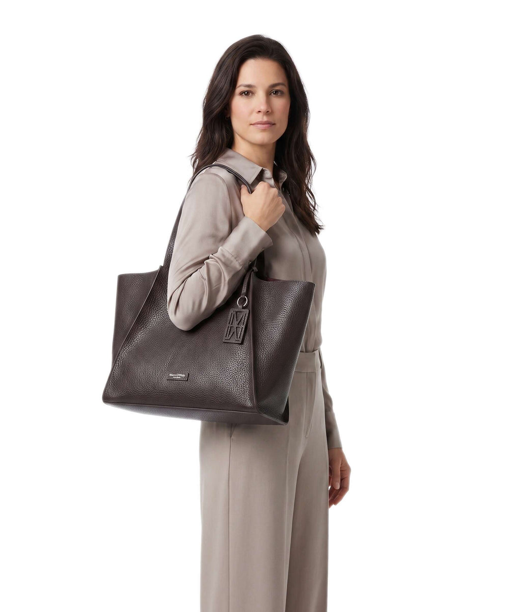 Marc O'Polo Biana M Tote bag black cherry