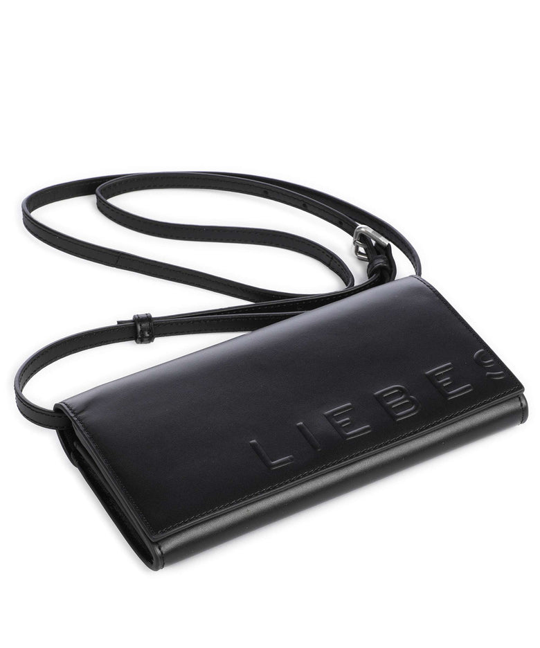 Liebeskind Paper Bag Logo Carter XS Crossbody bag black