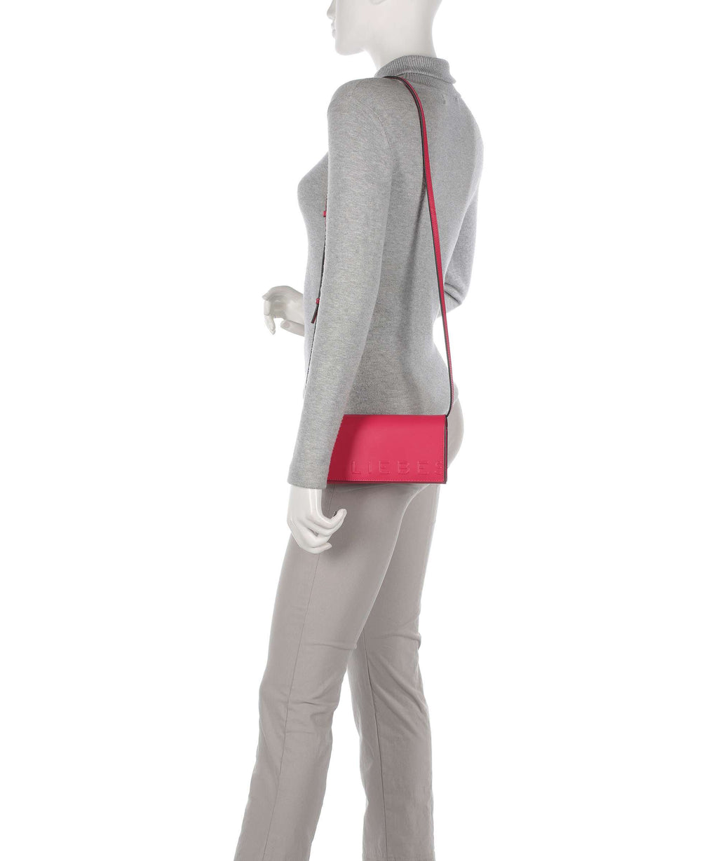 Liebeskind Paper Bag Logo Carter XS Crossbody bag lemonade pink