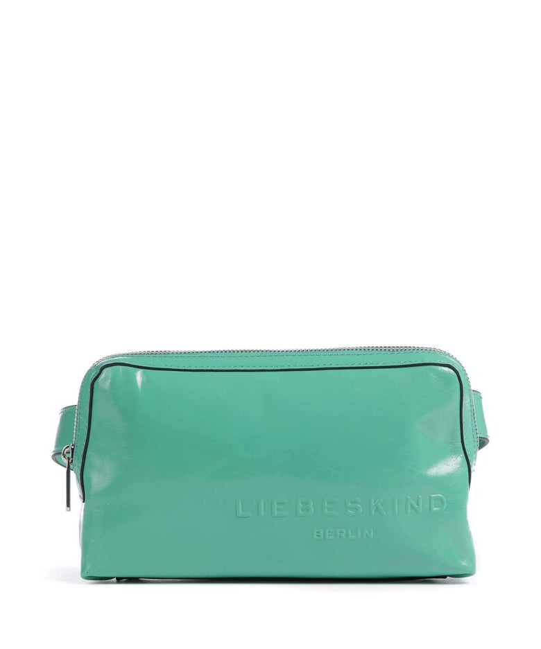 Liebeskind Elvira Paper Touch Crinkle Belt bag jade