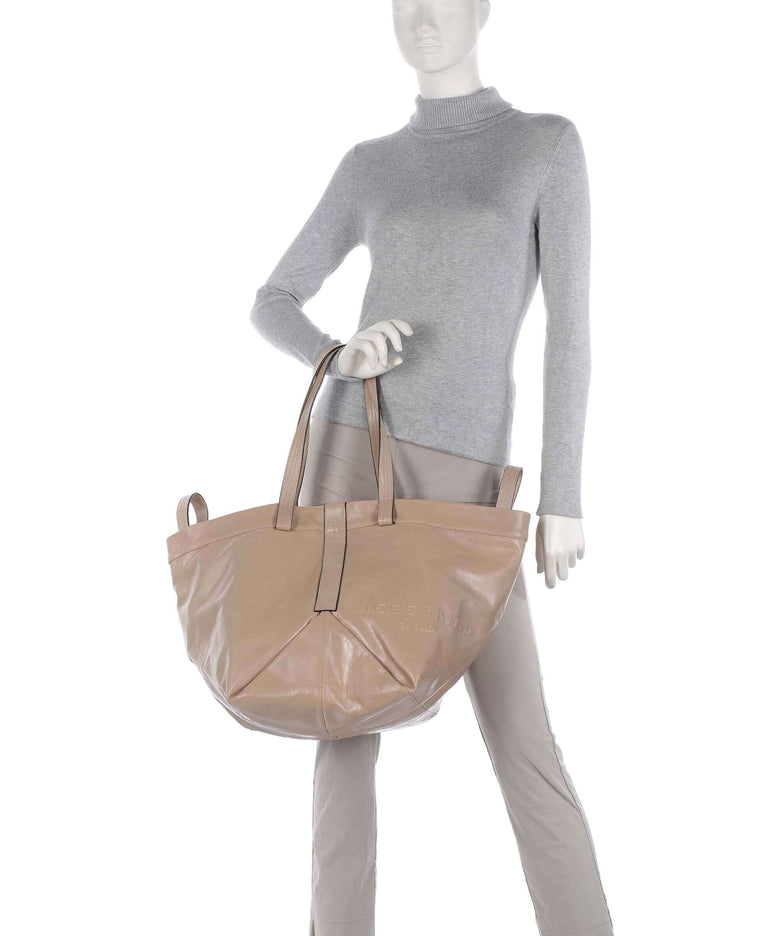 Liebeskind Elvira Lamb SF Verna L Tote bag stone