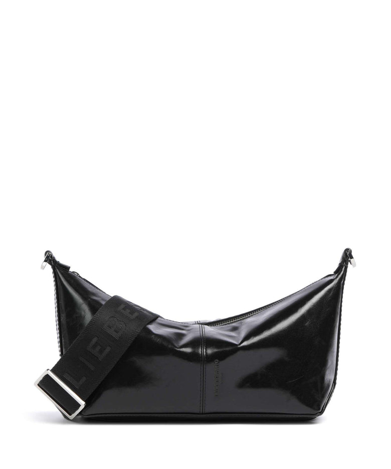 Liebeskind Paris 4 Paper Touch Crinkle S Hobo bag black