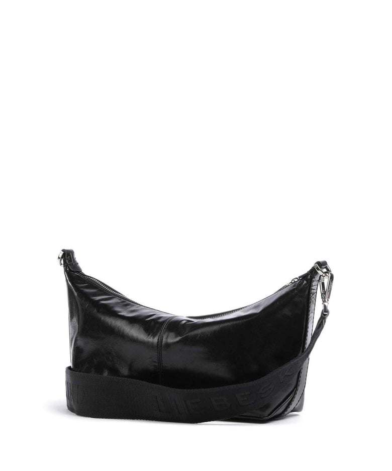 Liebeskind Paris 4 Paper Touch Crinkle S Hobo bag black
