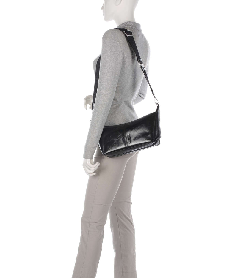 Liebeskind Paris 4 Paper Touch Crinkle S Hobo bag black