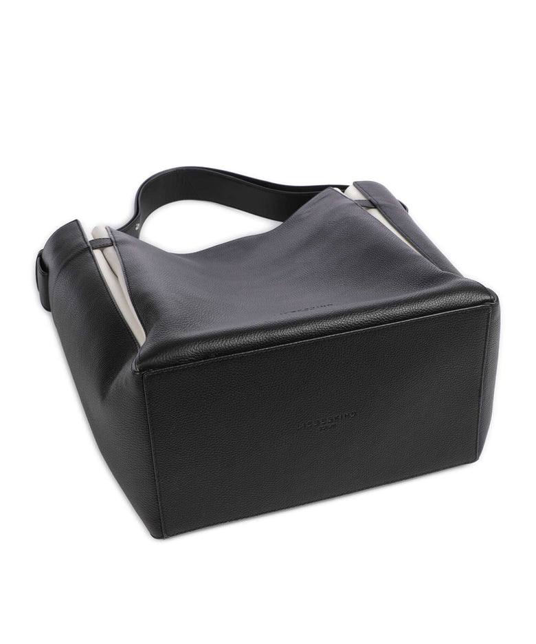 Liebeskind Hilla Small Pebble L Hobo bag black