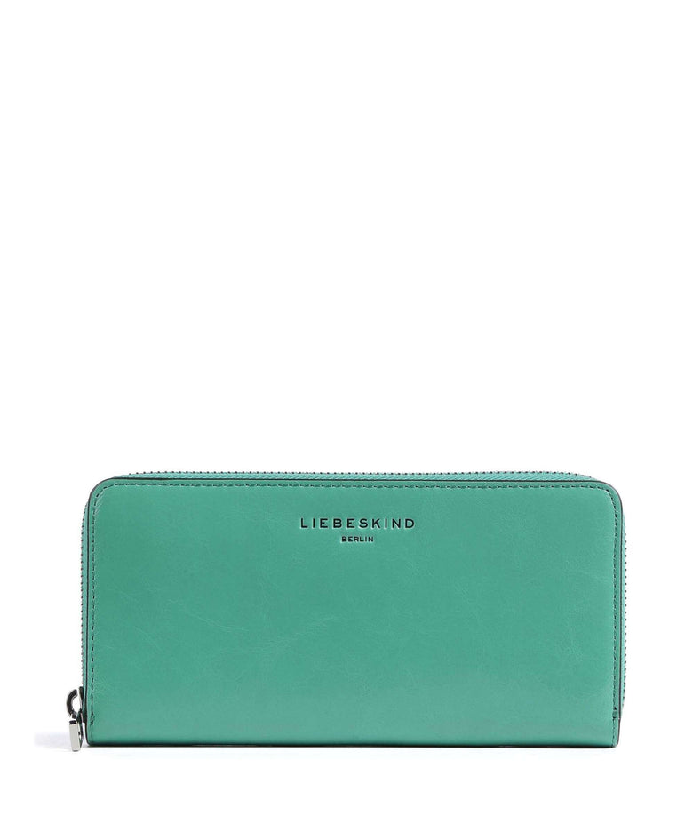 Liebeskind Paris 4 Sally Paper Touch Crinkle Wallet jade