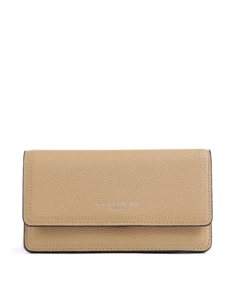 Liebeskind Paris 4 Slam Small Pebble Wallet beige