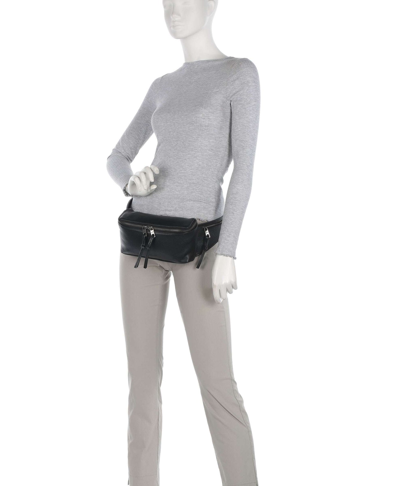 Liebeskind Hera Small Pebble S Fanny pack black