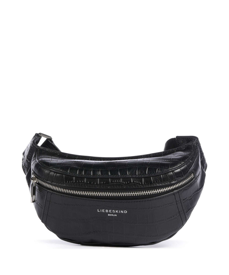 Liebeskind Chudy Croco S Fanny pack black
