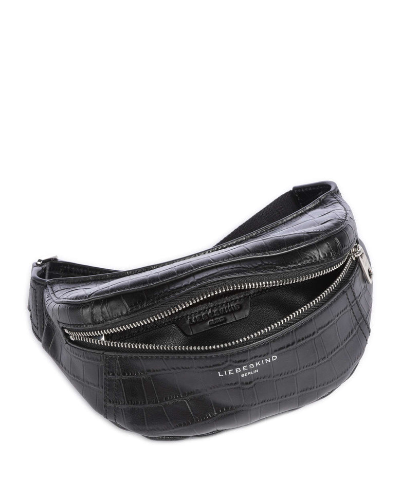 Liebeskind Chudy Croco S Belt bag black