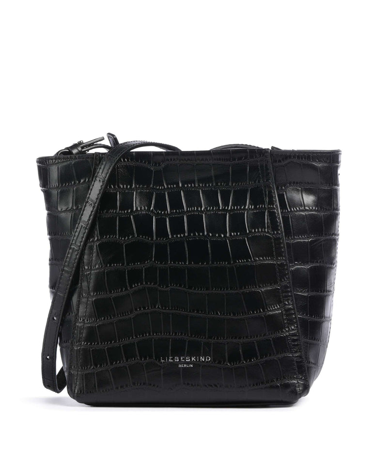 Liebeskind Chudy Croco S Crossbody bag black