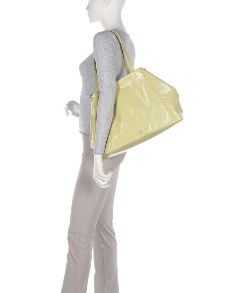Liebeskind Chudy Paper Touch Crinkle L Tote bag light mimosa