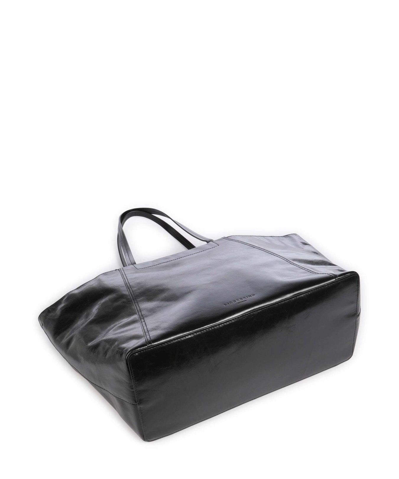 Liebeskind Chudy Paper Touch Crinkle L Tote bag black
