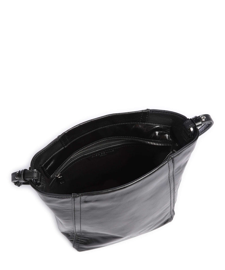 Liebeskind Chudy Paper Touch Crinkle S Crossbody bag black