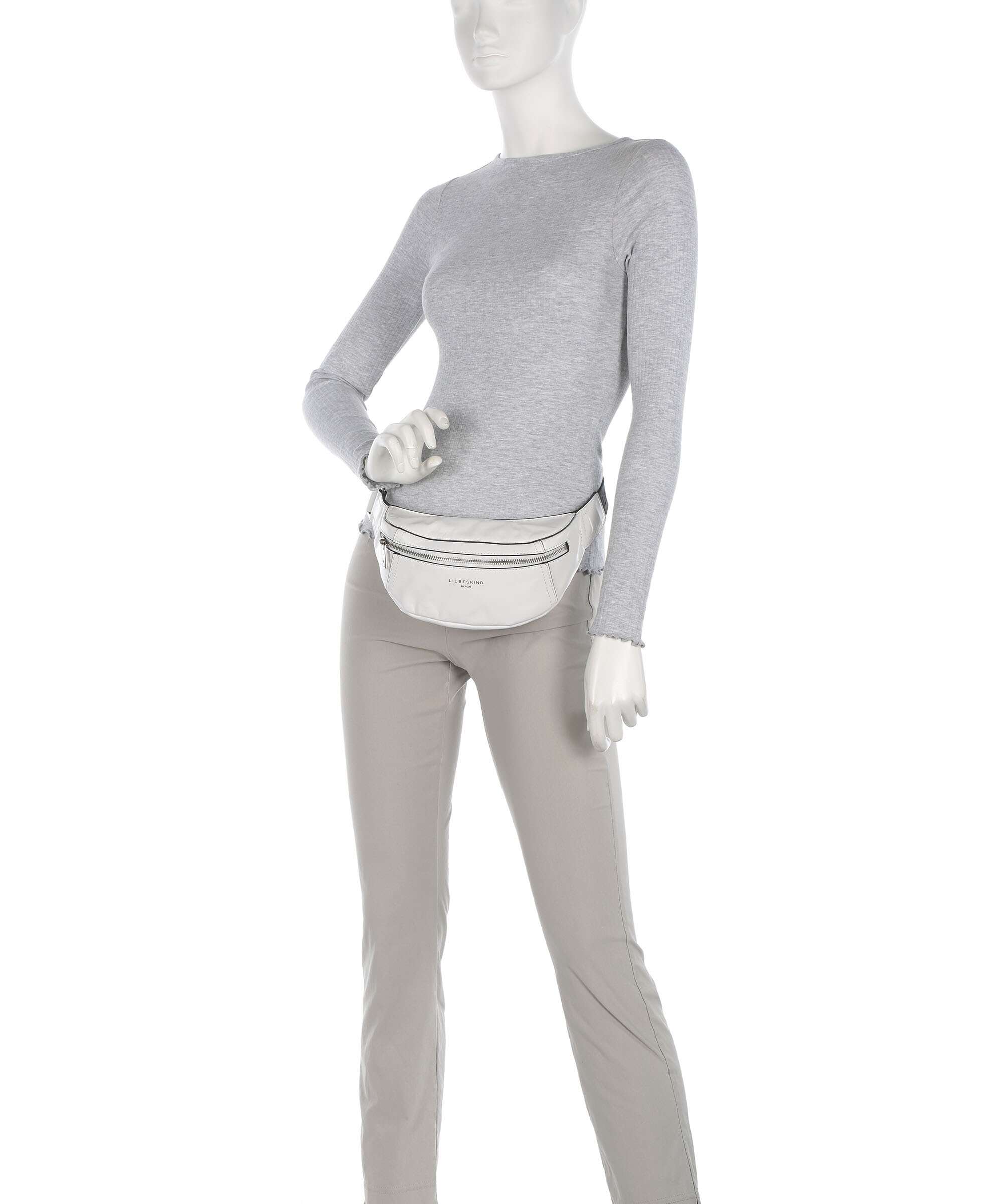 Liebeskind Chudy Paper Touch Crinkle S Belt bag arctic