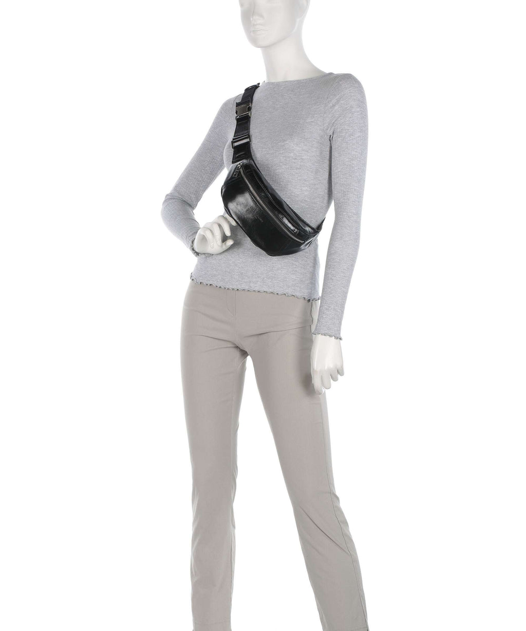 Liebeskind Chudy Paper Touch Crinkle S Belt bag black