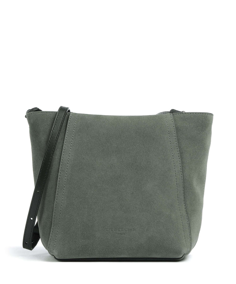 Liebeskind Chudy Suede S Crossbody bag cypress green