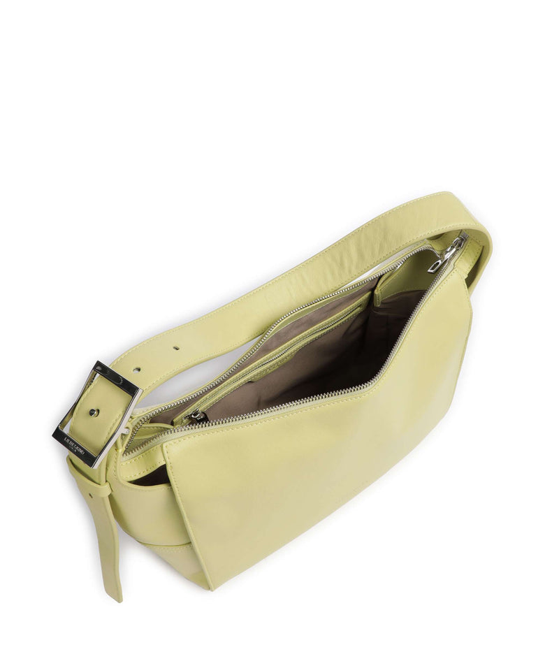 Liebeskind Lou Calf Optic M Hobo bag light mimosa