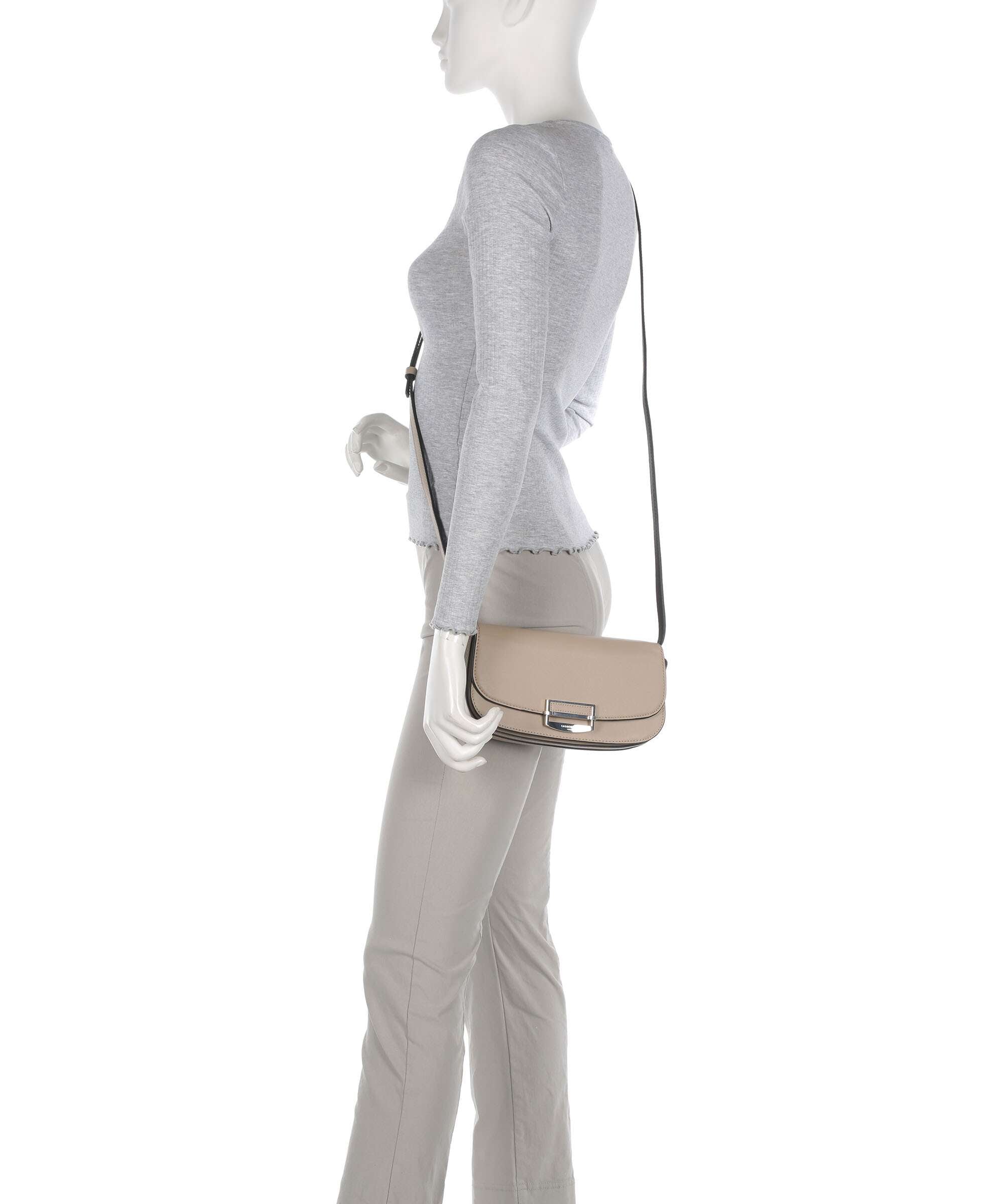 Liebeskind Ezra Calf Optic S Crossbody bag stone