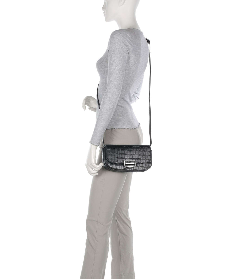 Liebeskind Ezra Croco S Crossbody bag black