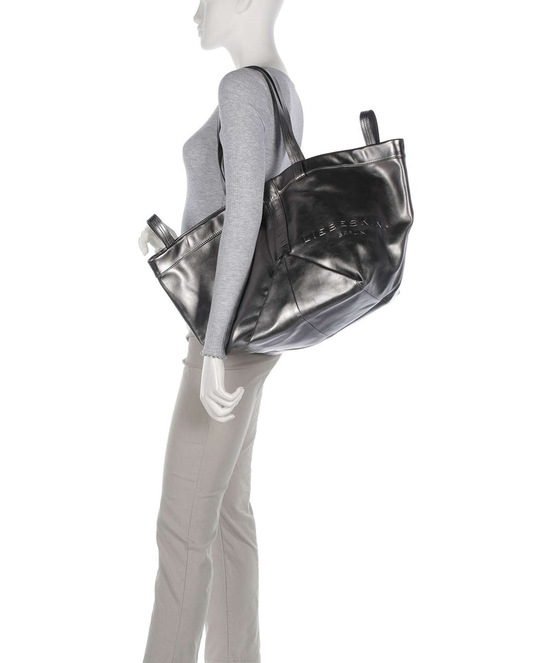 Liebeskind Elvira Silverstone L Tote bag silver stone