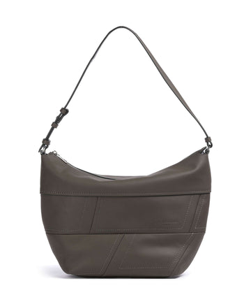 Liebeskind Edda Calf Optic M Borsa hobo dark grigio