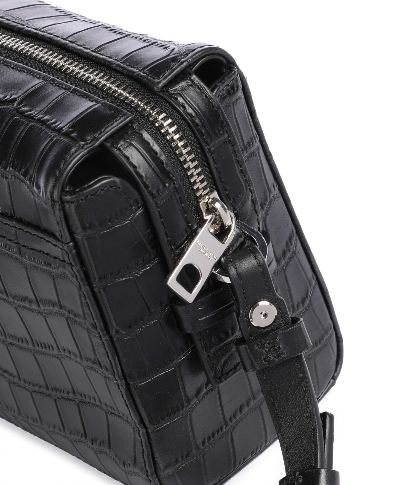 Liebeskind Lou 2 New Croco S Crossbody bag black