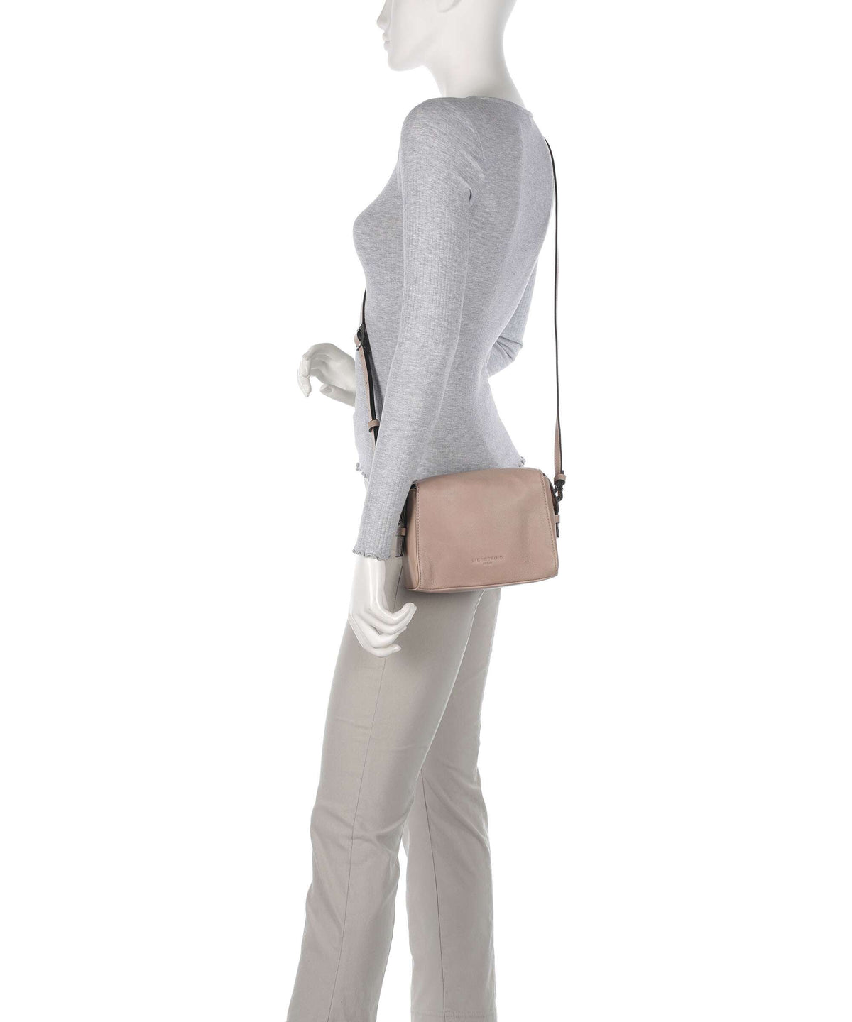 Liebeskind Lou 2 3D Leather S Crossbody bag stone