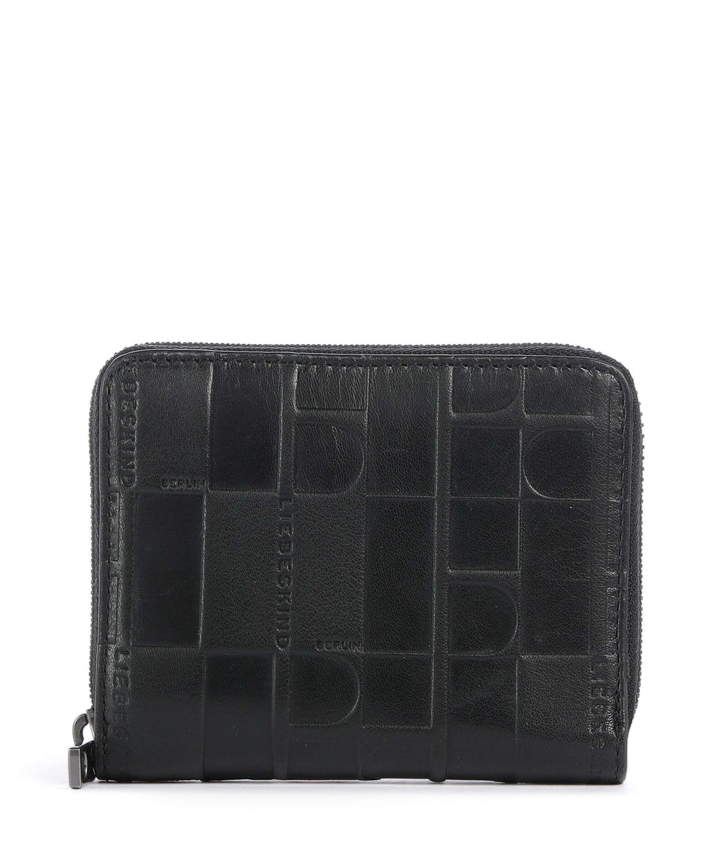 Liebeskind Conny Monogram Sheep Natural Wallet black