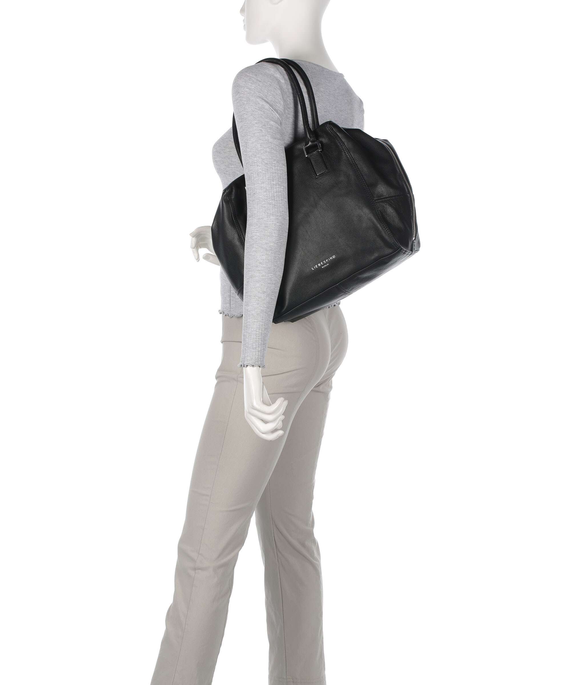 Liebeskind Kayla 3D Leather M Tote bag black