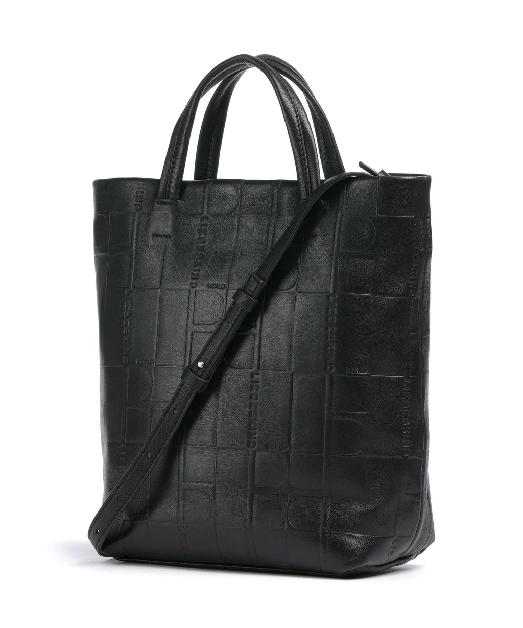 Liebeskind Hera Monogram Sheep Natural M Handbag black
