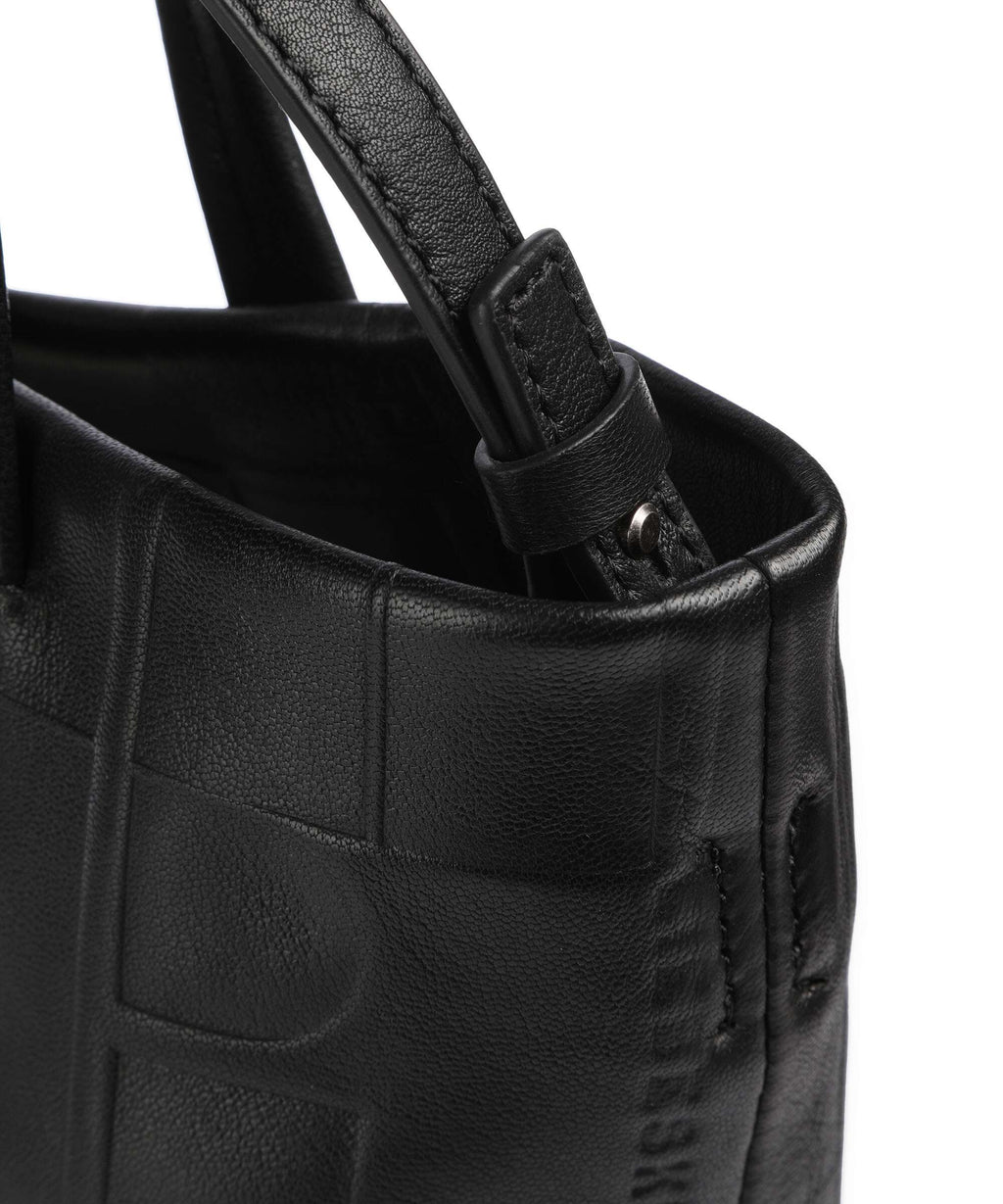 Liebeskind Hera Monogram Sheep Natural M Handbag black