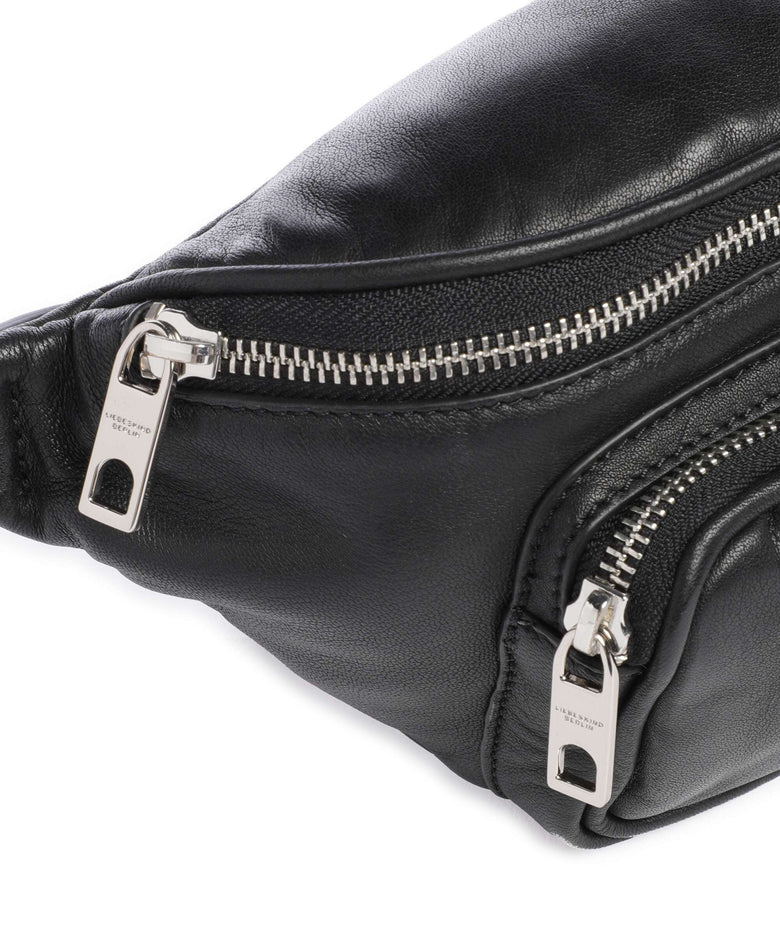 Liebeskind Lila Sheep Natural M Fanny pack black