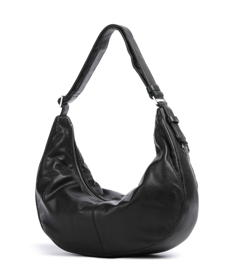 Liebeskind Moon Sheep Natural M Hobo bag black