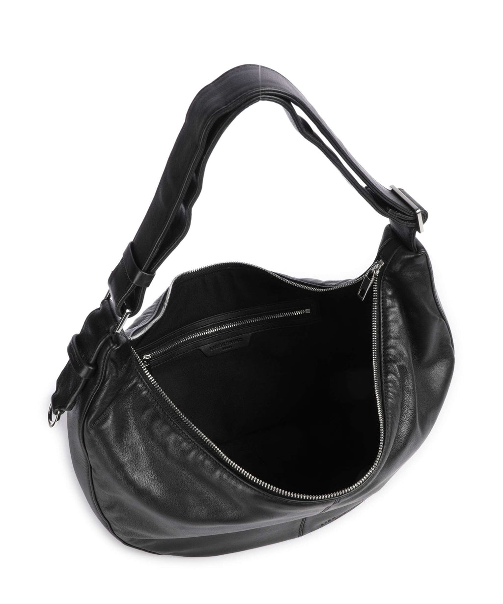 Liebeskind Moon Sheep Natural M Hobo bag black