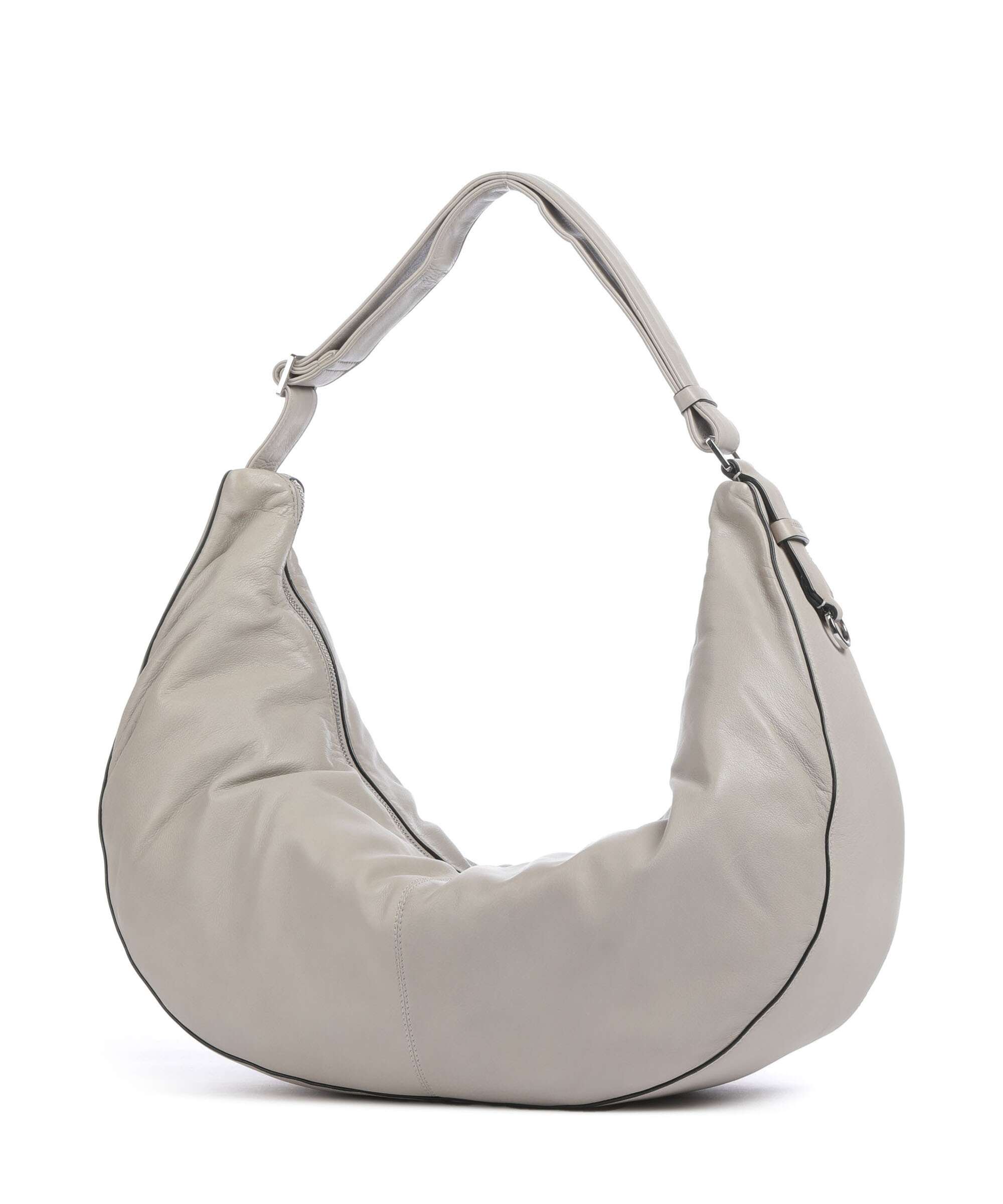 Liebeskind Moon Sheep Natural L Hobo bag steel