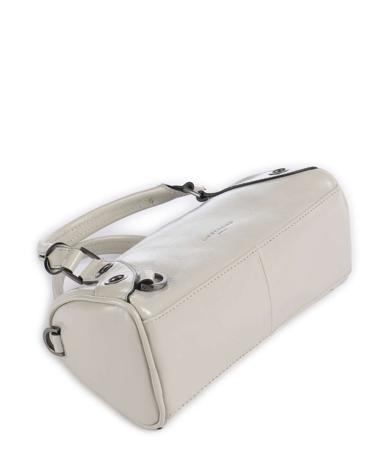 Liebeskind Nika Lack Distressed S Handbag milk