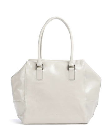 Liebeskind Kayla Lack Distressed M Borsa shopper milk