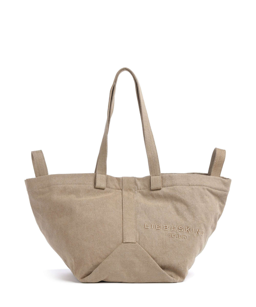 Liebeskind Elvira Denim M Tote bag beige