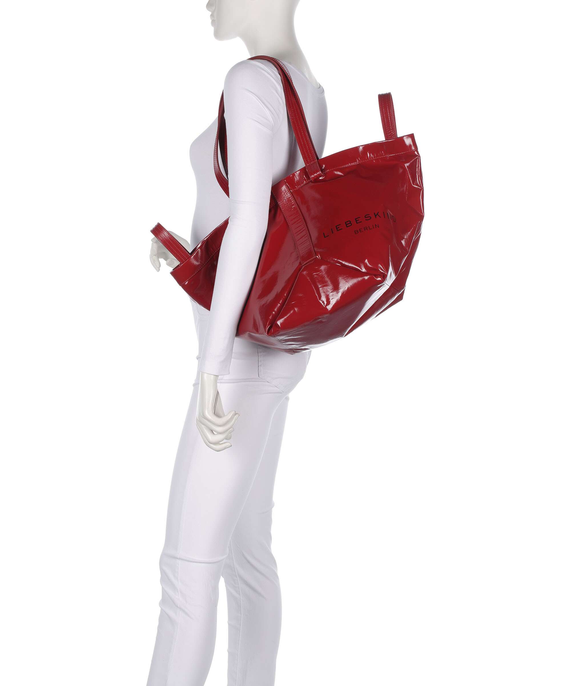 Liebeskind Elvira Rain M Tote bag true red