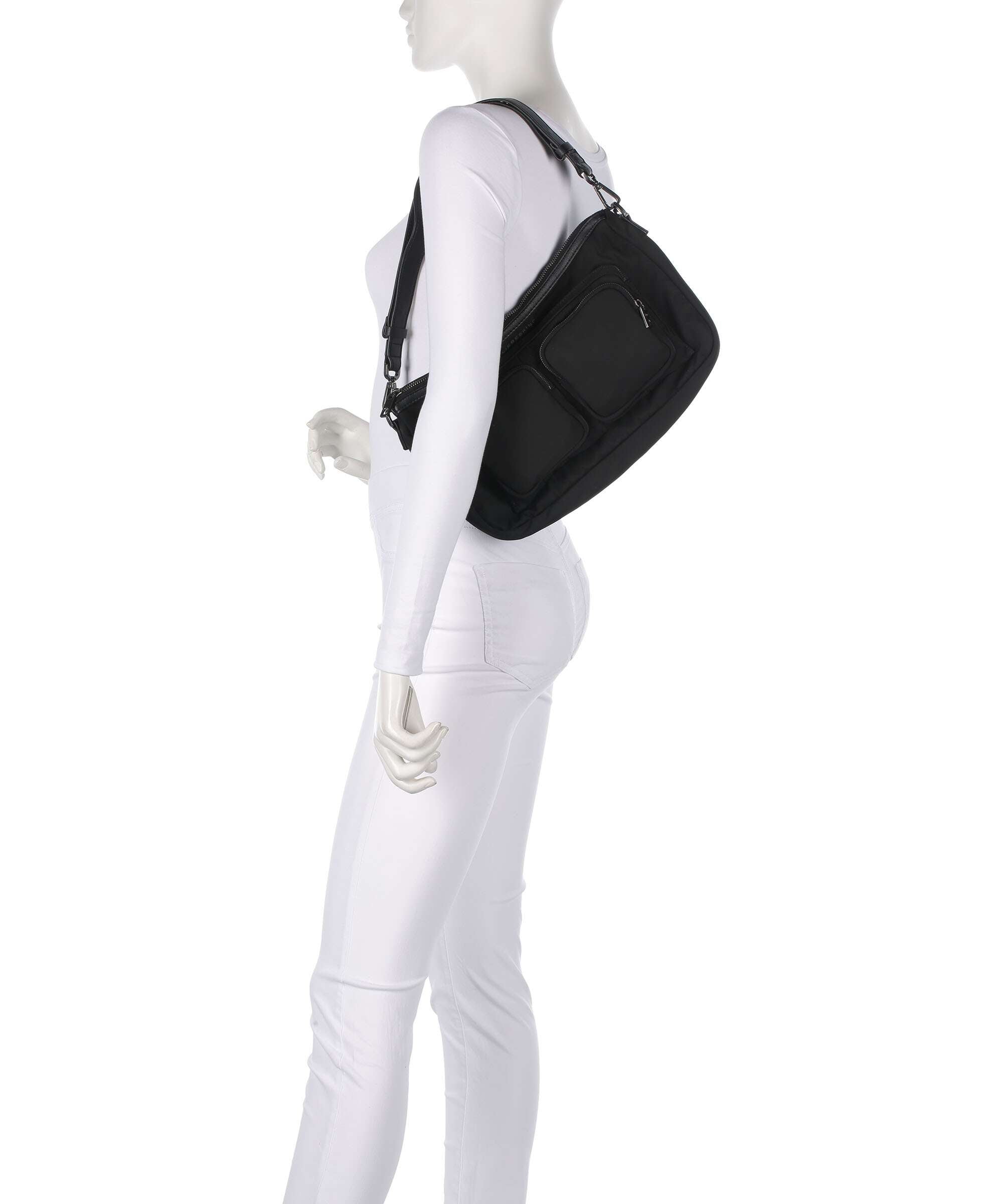 Liebeskind Maia Nylon M Shoulder bag black